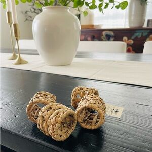 Hearth and hand napkin holders set of 4